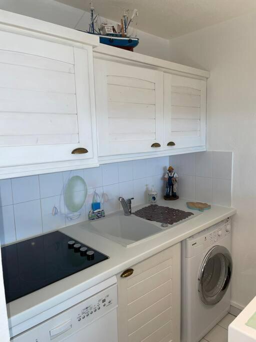 Port Leucate : Superbe Appartement Pleine Vue Mer Bagian luar foto