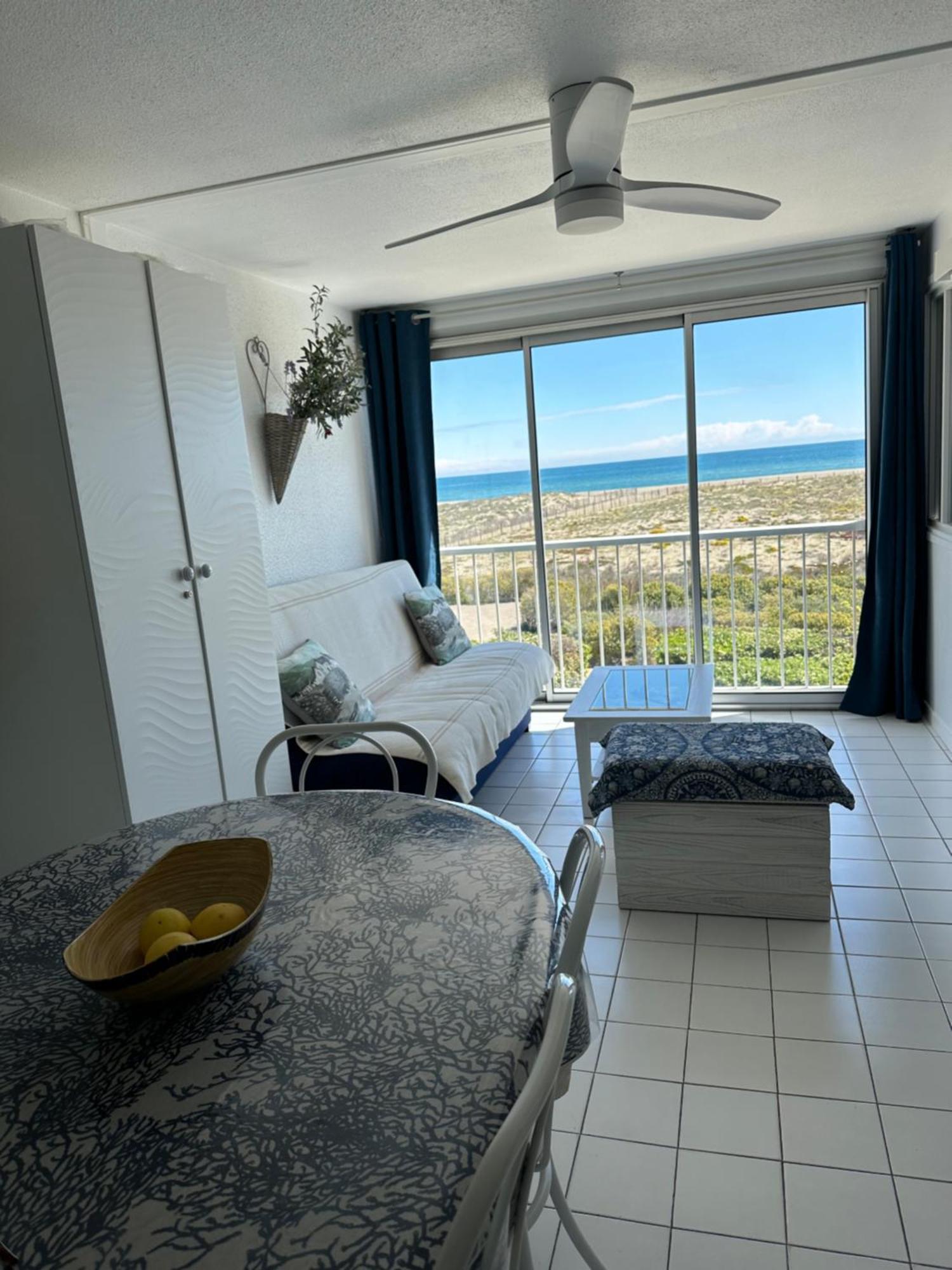 Port Leucate : Superbe Appartement Pleine Vue Mer Bagian luar foto